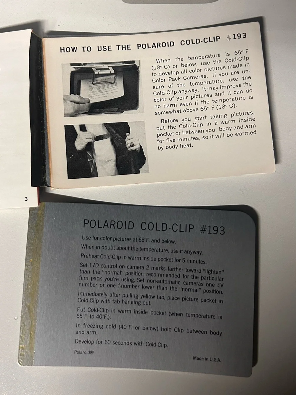 Polaroid Camera in Silver - Land Automatic 210